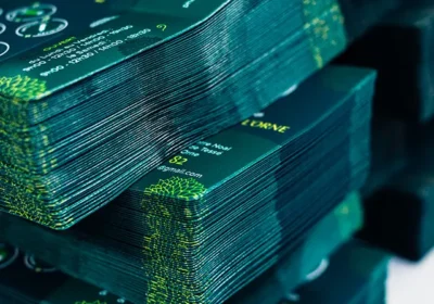 Garde-ordonnances imprimés empilés après fabrication